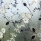 Window Privacy Film for Glass, Floral Removable Static Film, 17.5x78.7 Inch...