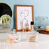 Modern Square Qtip Holder Acrylic Bathroom Vanity Countertop Storage Organizer Canister Jar for Cotton Swabs, Rounds, Balls, Makeup Sponges, Bath ...