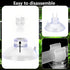 24 Pcs Aquarium Suction Cup for Fish Tank Airline Tubing Clear Suction Cup Clips for Aquarium Air Tubing Fish Tank Tubing Suction Cups...