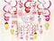 30Ct Ice Cream Hanging Swirl Decorations, Summer Party Supplies, Ice-Cream Birthday Theme, Kids Decor for First 1st Boy Girl Baby Shower, Ice Crea...