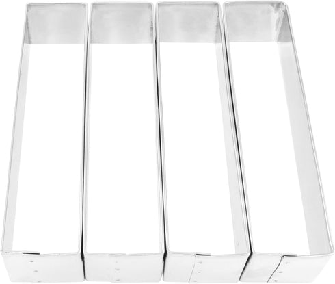 R&M Cookie Stick Cutter 4" Stainless Steel - Baking Tool for Cookies, Fondant & Crafts...