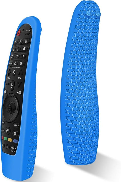 Silicone Protective Case for LG Magic Remote - Anti-Lost, Anti-Slip Cover Skin Holder Sleeve Protector (Blue)...