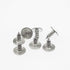 20 Sets 17mm Replacement Jeans Buttons Pants Metal Button Snap Denim Buttons Replacement Kit Suspender No Sew Buttons with Rivets...