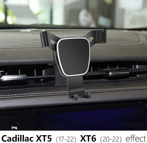 Car Phone Holder for 2017-2025 Cadillac XT5 and 2020-2025 XT6 Auto Accessories Navigation Bracket Interior Decoration Mobile Cell Phone Mount...