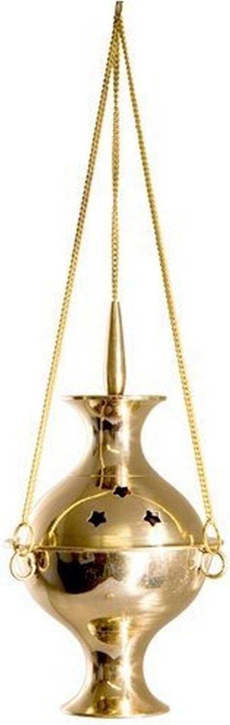 Hanging Censer/Charcoal Incense Burner, 6" H...