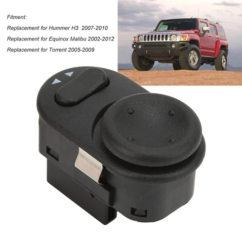Aramox Power Mirror Switch, 15250458 Car Side Door Power Mirror Switch Outside Rear View Mirror Control Replacement for Hummer H3 2007?2010...