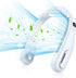 Neck Air Conditioner, 5000mAh Portable Neck Fan with Semiconductor Cooling Airflow Bladeless USB Neck Fans Portable Rechargeable with 3 Speeds, LE...