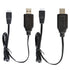 KBT KEEP BETTER TECH 2Pack 7.4V RC Car Battery USB Charger Cable, 500mA Charging Speed with LED Indicator Light Compatible XH-3P Connector,Power A...