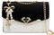 FuninCrea Shoulder Bag for Women, Leather Chain Strap Crossbody Bags Ladies Trendy Large Handbags Womens Purses Sling Bag...