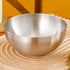 Stainless Steel Salad Bowls, Mixing Bowls, Nesting Bowls, Snacks Bowls, Serving Bowls for Mixing, Cooking, Baking, Prepping, Set of 2, Small & Lar...
