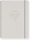 Fringe Studio Vegan Leather Cover Travelbook STANDARD TAUPE, 5" x 6.875", 160 Pages, Signature Edition Collection (876003)...