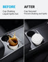 Motrobe Tesla Model Y 2021-2024 Model 3 2021-2023 Center Console Cup Holder Insert Tesla Center Console Interior Accessories ONLY FIT New Console...