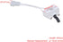 RDEXP Plastic WP3406107 Dryer Door Switch for 3406109 AP312865 AP6008561 PS346704 PS11741701 Replacement for Whirlpool Dryer Replacement Part
