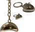 Chicago ''The Bean'' Metal Keychain Keyring Souvenir (Pack of 3), Silver...