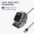 kwmobile Docking Station Compatible with Huami Amazfit GTS 4 / GTR 4 / GTR 4 Pro - Charging Charger Cable with Stand - Black...