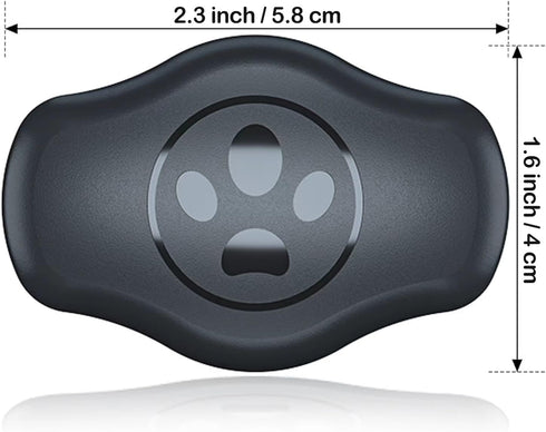 Airtag Dog Collar Holder Waterproof Dog Airtag Holder Ultra-Durable Lightweight Full Body Covered Anti-Lost Apple Air Tag Case for Dog & Cat Colla...