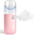 GIVERARE Nano Facial Steamer, Handy Mini Mister, USB Rechargeable Mist Sprayer, 30ml Visual Water Tank Moisturizing&Hydrating for Face, Daily Make...