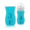 Olababy Silicone Sleeve for Avent Natural Glass Baby Bottles (8 oz, Blue)...
