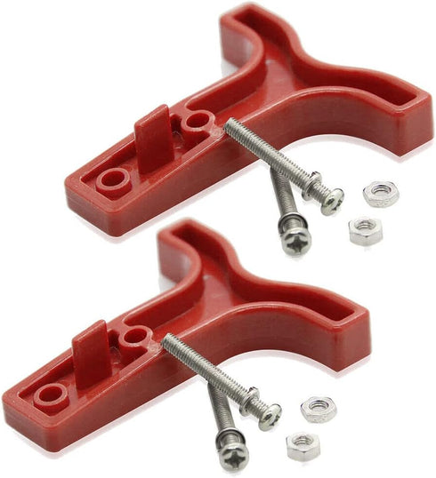 2PCS Battery Quick Connector Kit 600V 50AMP Plug Connect Disconnect Winch+Handle...