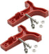 2PCS Battery Quick Connector Kit 600V 50AMP Plug Connect Disconnect Winch+Handle...