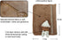 Tianmei 2Pcs Bear Doll Styling Faux Suede Car Seat Belt Strap Cover Shoulder Strap Pad (Brown Color)...