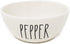 Rae Dunn By Magenta 2 Piece SALT + PEPPER Ceramic LL Spice Seasoning Mini Bowl Set...