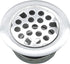 Duplex Flat Top Strainer Stainless Steel with Removable Flat Drainer, 1-7/8-2-1/4 Inch, Outdoor and Mobile Shower Strainer...