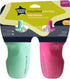 Tommee Tippee Insulated Sportee Bottle, 9oz, 12+ Months, Trainer Sippy Cup for Toddlers, Spill-Proof, Easy to Hold Handle, Pink & Mint, Pack of 2...