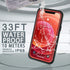 for iPhone 12 Waterproof Case,Waterproof Shockproof Dustproof IP68 Full-Body Hard Case Built-in Screen Protector Underwater Outdoor Waterproof Cov...