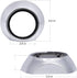 YUFANYA 3.0Inch Projector Shrouds Universal Silver Mask for 2.5Inch or 3.0Inch Projector Lens...