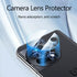 2+2 Pack for OnePlus 12R Screen Protector, 2 Pack Tempered Glass Protector with 2 Pack Camera Lens Protector for OnePlus 12R 5G, Case Friendly, 9H...