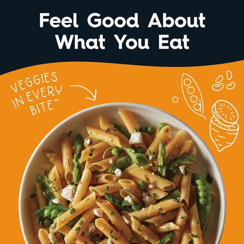 Veggiecraft Farms Penne Pasta - Low Carb Pasta, High Protein, Made with Sweet Potato, Lentil & Peas, Gluten Free, Plant Based Pasta Noodles, High ...