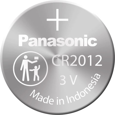 Panasonic CR2012 Battery; CR Lithium-Coin; 3 V; 55; 0.45lbs. (1 piece)...