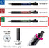 Kokuyo. Mechanical Pencil Enpitsu Sharp 1.3mm Type-M with 3 Eraser Refills...