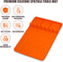 Silicone Griddle Tools Mat for Blackstone,Silicone Griddle Tools Mat with Drip Pad?Grill BBQ Caddy Utensils Holder for Kitchen,Cooking & Counterto...
