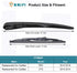 Rear Windshield Wiper Arm Blade 20825881 for Cadillac SRX 2010-2016, for Cadillac CTS 2010-2014 Back Windshield Wiper Assembly...