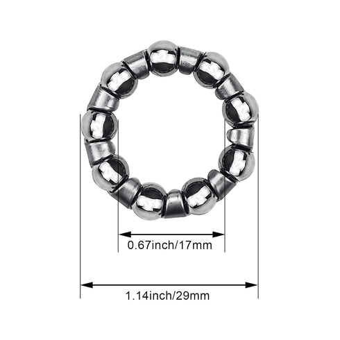 10 PCS Bicycle Crank Ball Bearing Stainless Steel Axle Wheel Ball Frame Bearings for Bicycle, Crank Bearings Repair Accessories for bike...