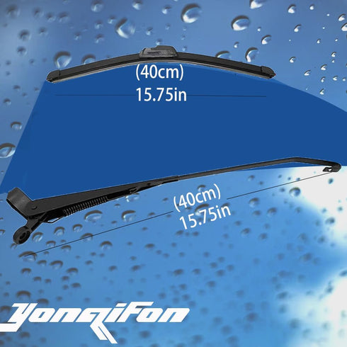 Universal Manual UTV Windshield Wiper Kit with Wiper Blade Golf Cart Windshield Wiper for CFMOTO Polaris Ranger RZR Can Am Kawasaki Honda Pioneer ...