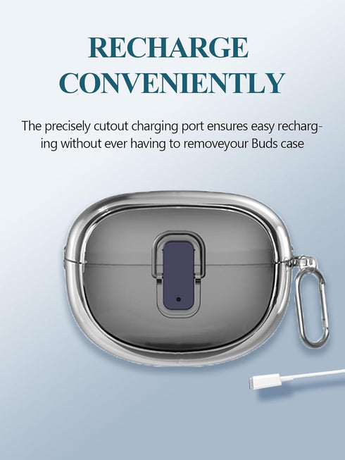 Case Cover for Bose Ultra Open Earbuds,Clear Soft TPU Protective Cover with Keychain and Cleaner Kit for Women Men Shockproof Skin,Clear...