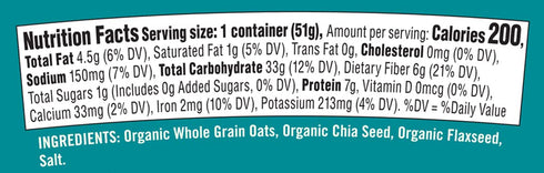 Bob's Red Mill Organic Gluten Free Oatmeal Cup, Classic with Flax/Chia, 1.8 Ounce (Pack of 1), Non-GMO, Whole Grain, Kosher...