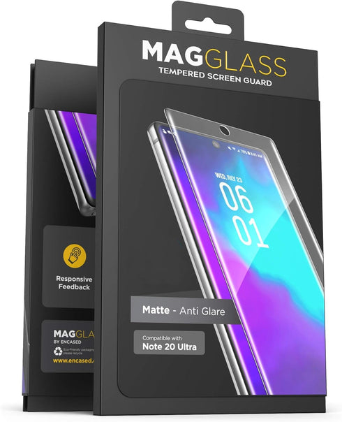 magglass Galaxy Note 20 Ultra Matte Screen Protector (Fingerprint Resistant/Bubble Free) Anti Glare Tempered Glass Guard for Samsung Note 20 Ultra...