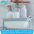 SlipX Solutions Patented Power-Lock Shower Organizer Caddy w/Suction Cups | Rust Free Shelf | Basket Holds Up to 22lbs for Shampoo, Soap, & Hooks ...