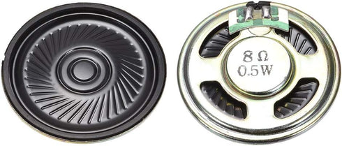 uxcell 0.5 W 8 Ohm DIY Magnetic Speaker 40mm Round-Shape Replacement Loudspeaker 2pcs...
