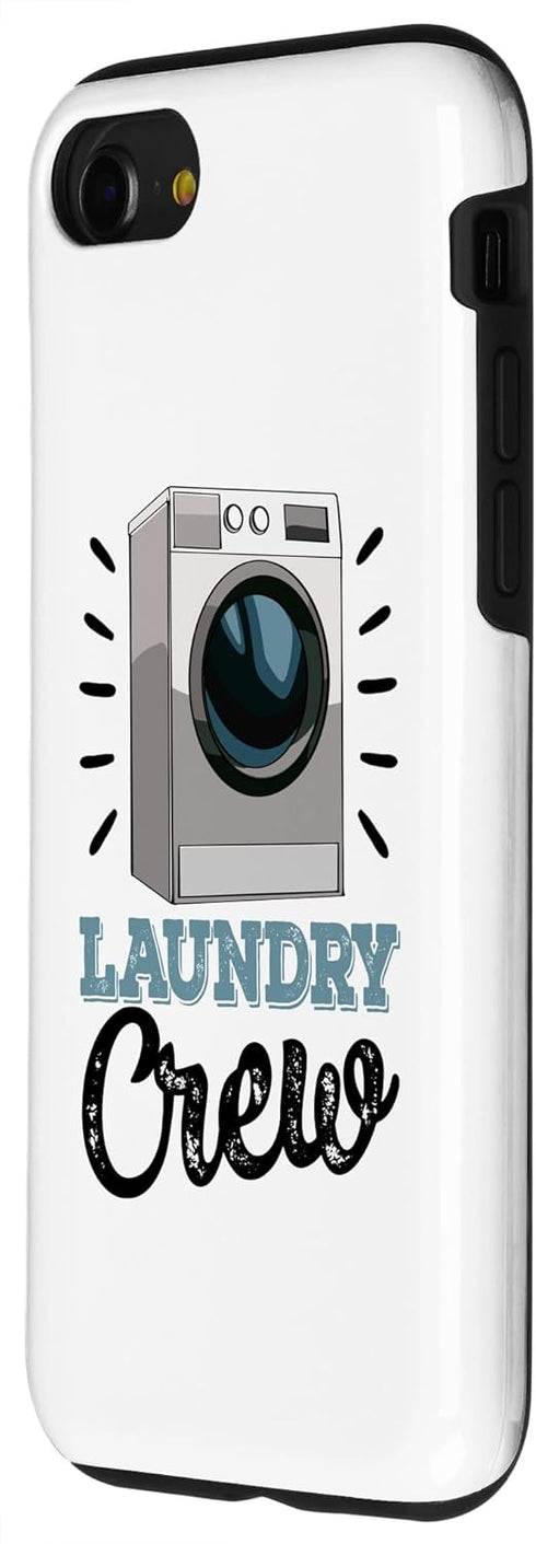 iPhone SE (2020) / 7 / 8 Laundry Crew Mechanic Funny Women Washing Machine Love Case...