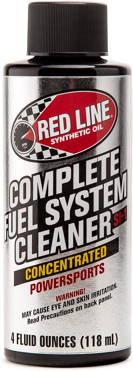 Red Line 60102 Complete Powersports Fuel System Cleaner - 4 Ounces...