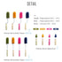 Baby Bottle Cleaning Brush, Soft Brush Baby Bottle Cleaner, Silicone Brush for Bottles and Cups, Suitable for Cleaning All Bottle Types, Silicone ...