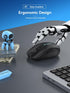 Bluetooth Wireless Mouse - (BT1/BT2+USB) Tri-Mode High Performance, Rechargeable, Quiet Click, Multi-Device Compatibility for Laptop, Computer, Ma...