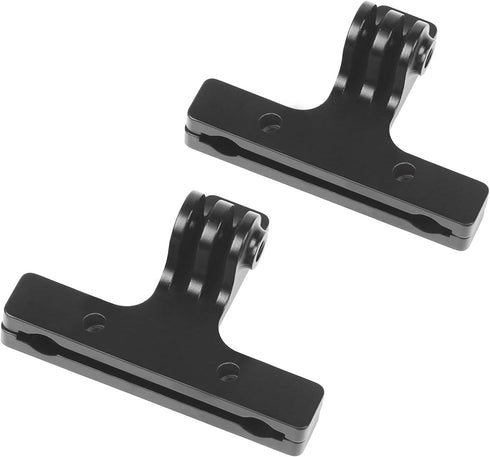 D&F 2Pcs Bicycle Saddle Rail Mount CNC Alloy Bike Camera Mount for All GoPro Hero SJCAM YI Campark Crosstour and Other Action Camera...