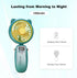 Handheld Fan Mini, Cute Hand Fan Portable, Powerful USB Rechargeable Fan with 4 Speeds and LED Display for Kids Women, Battery Small Electric Hand...