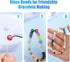 Ybxjges Clay Beads Bracelet Making Kit, 3800Pcs Polymer Flat Beads for Jewelry Making Heishi Beads for Friendship Bracelet Kit with Charm Kit for ...